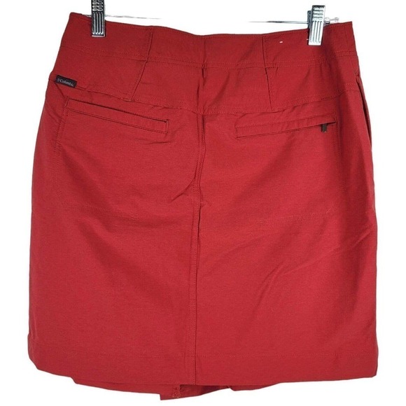 Columbia Women's Size 8 Anytime Wrap Skirt Red Camping Hiking Nylon - Picture 3 of 8